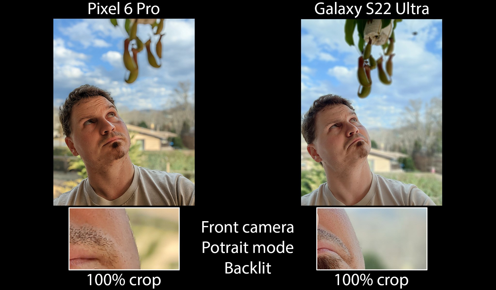 Galaxy S22 Ultra Vs Pixel 6 Pro Front Portrait