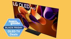 LG G4 OLED TV, one of the best OLED TVs you can buy, with Black Friday deals badge