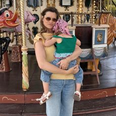 eugenie trochu wearing oval sunglasses