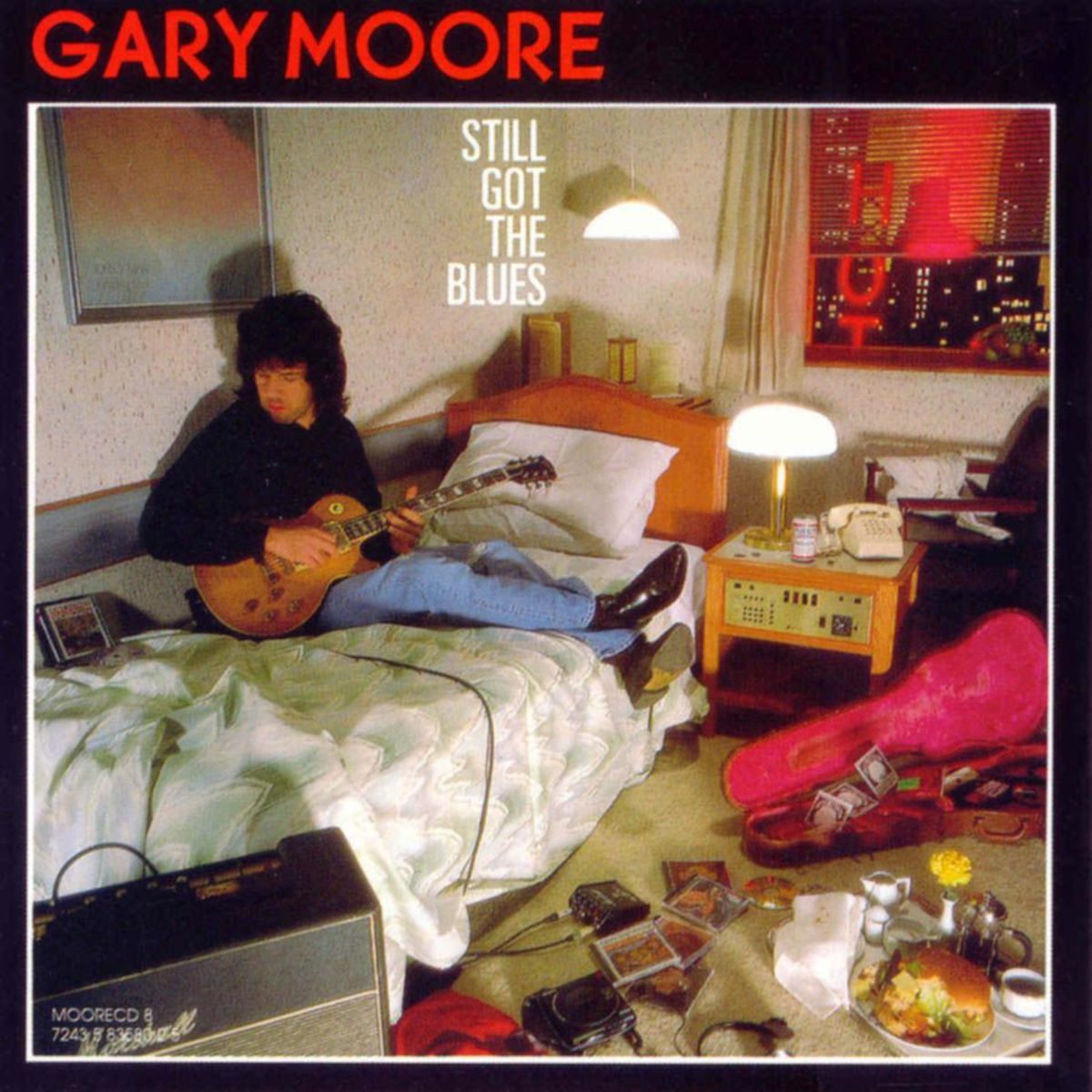 Gary Moore 'Still Got the Blues' album artwork (rear)