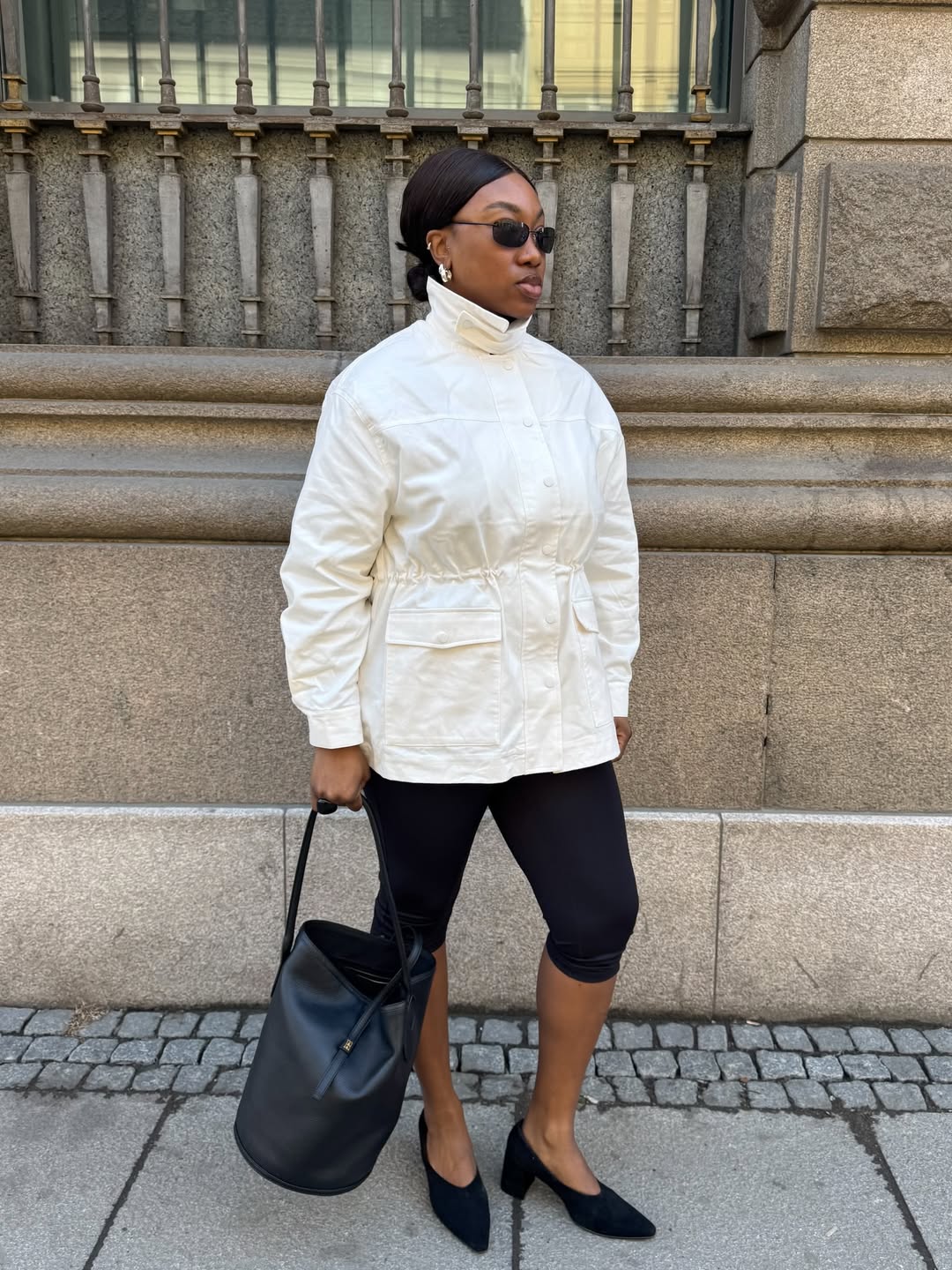 Nnenna Echem in capris