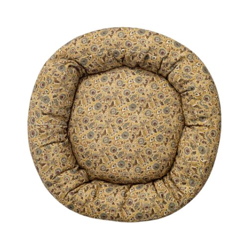 McGee &amp;amp; Co., Cream Floral Printed Cotton Pet Bed