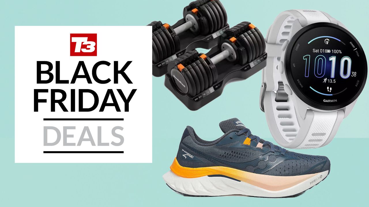 Saucony Endorphin Speed 4, Garmin Forerunner 165, NordicTrack dumbbells