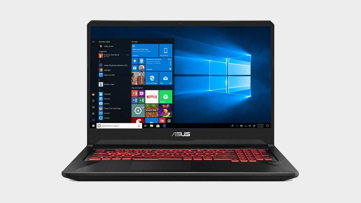 This 17-inch gaming laptop with AMD Ryzen inside is on sale for $599