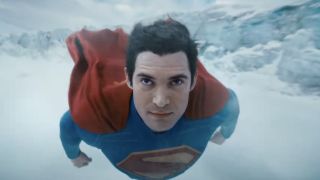 Superman flying in the new trailer