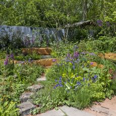 The Octavia Hill Garden by Blue Diamond with the National Trust at Chelsea Flower Show 2024