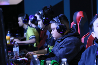 The Esports Experience pavilion in the North Hall hosted a Fortnite competition during the NAB Show.