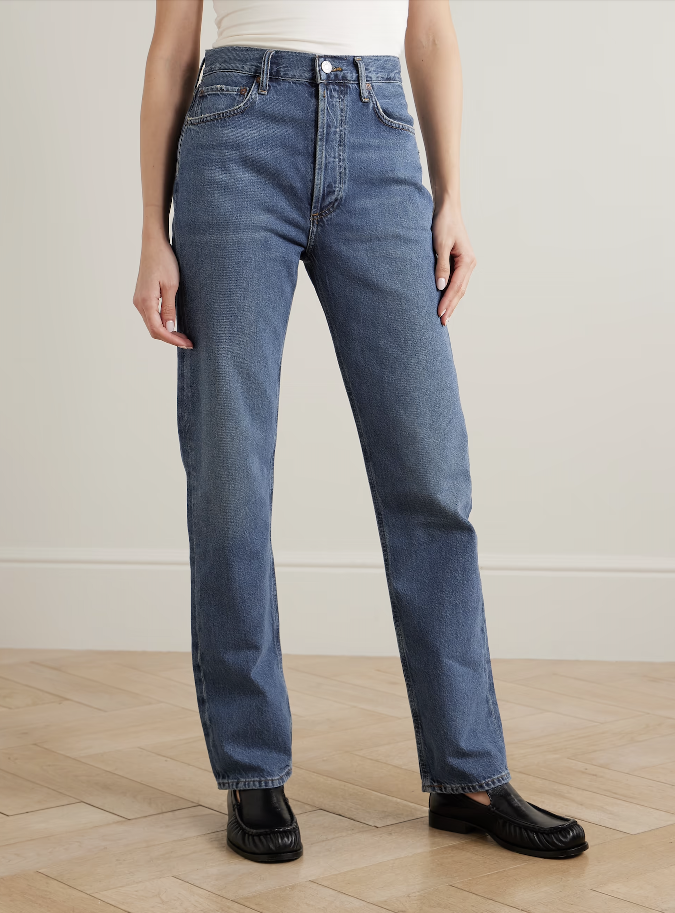 Whistles, Denim Straight Leg Full Length Jean