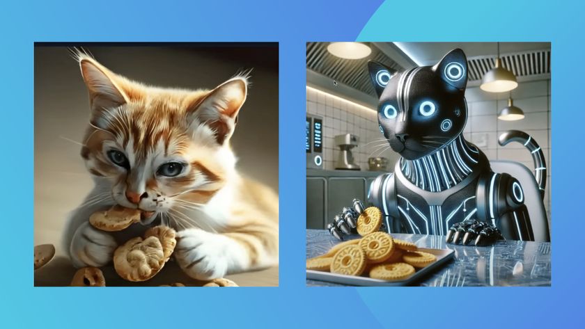 AI-generated images of a cat