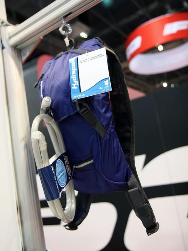 Hydrapak's tidy Avila model is aimed at shorter cross-country races with a 2L reservoir and minimal storage.