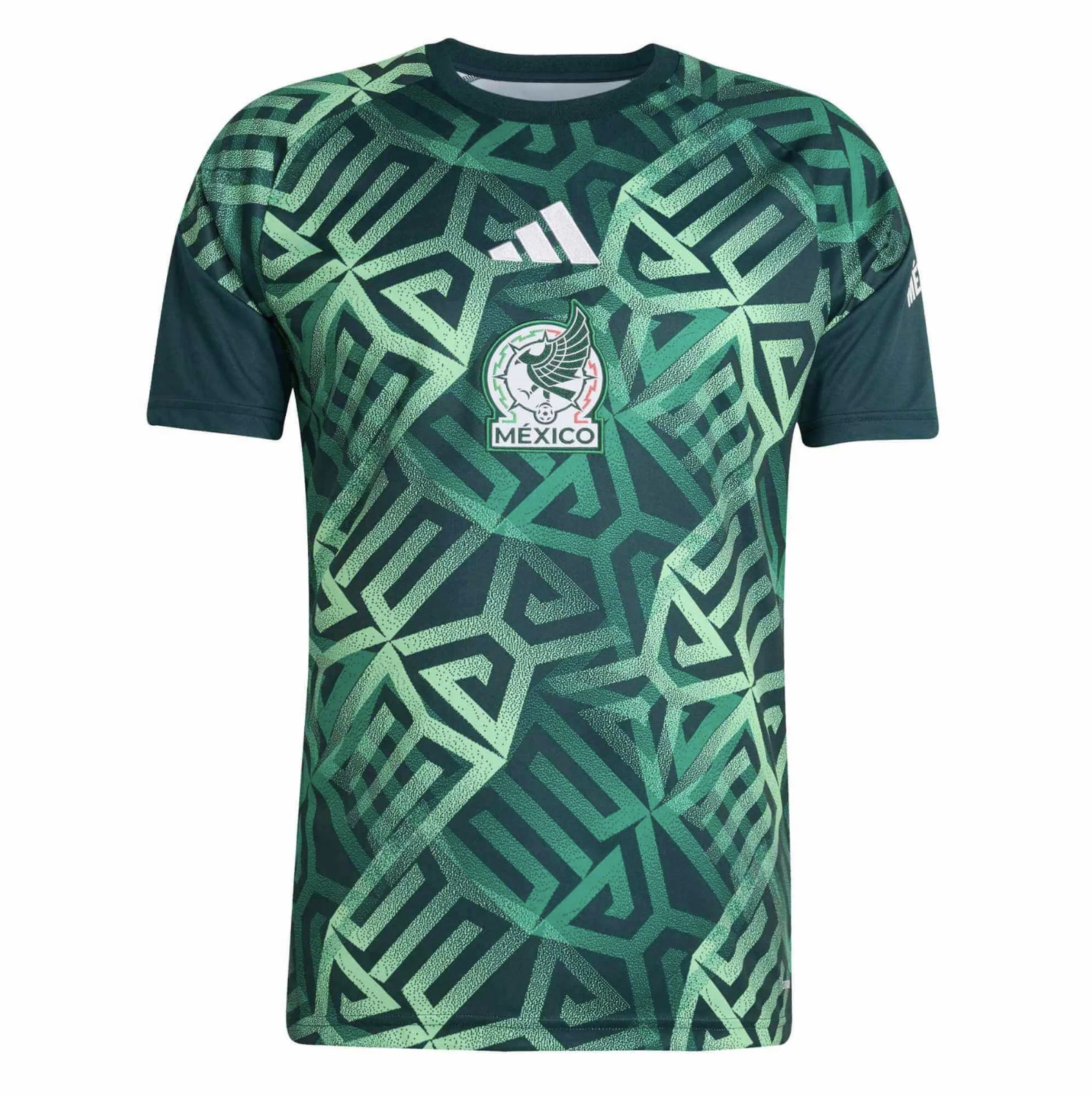 Adidas Green Mexico National Team 2026 Pre-Match Jersey
