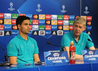 Arteta and Wenger