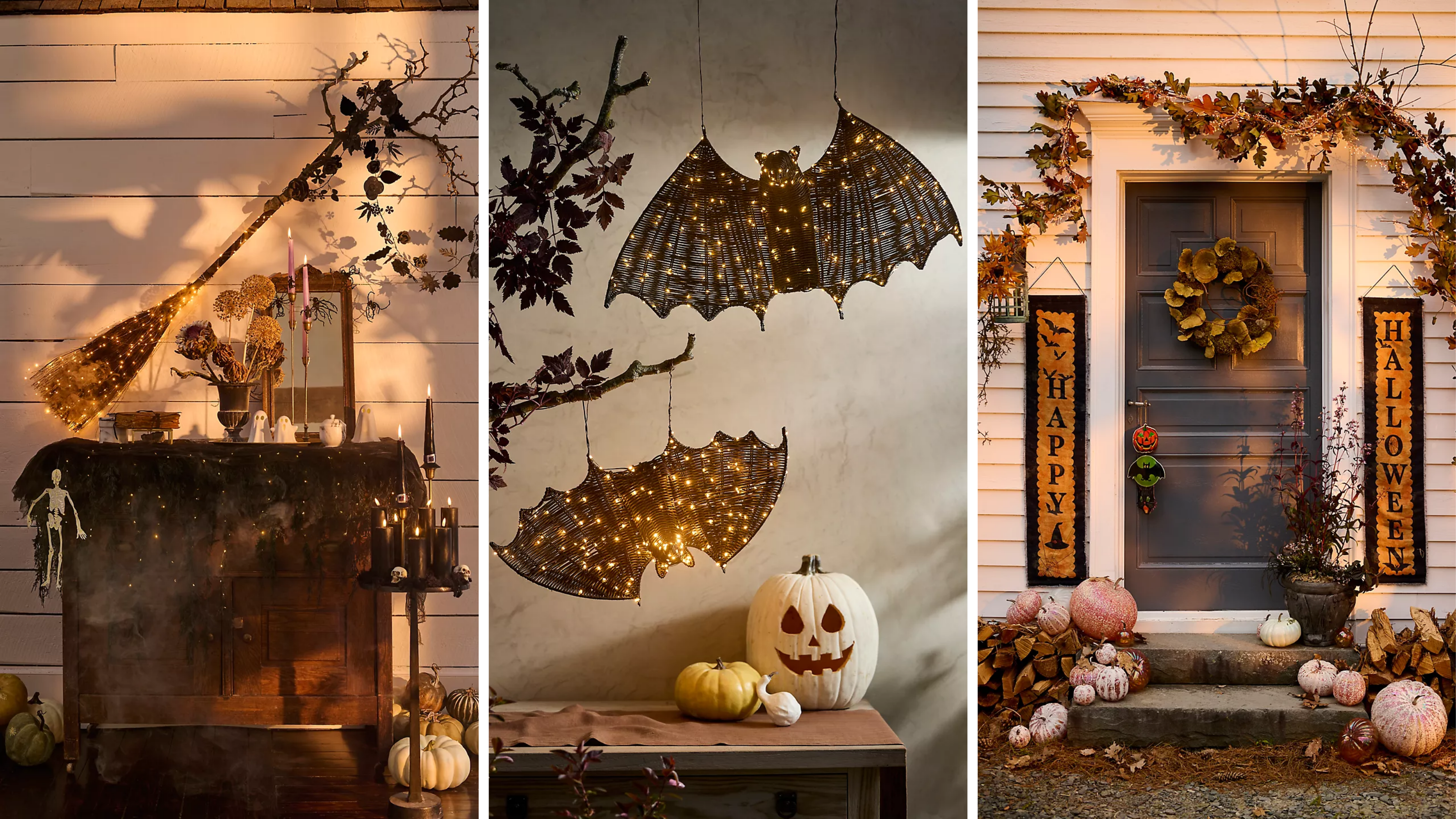 an assortment of Halloween decor from Terrain
