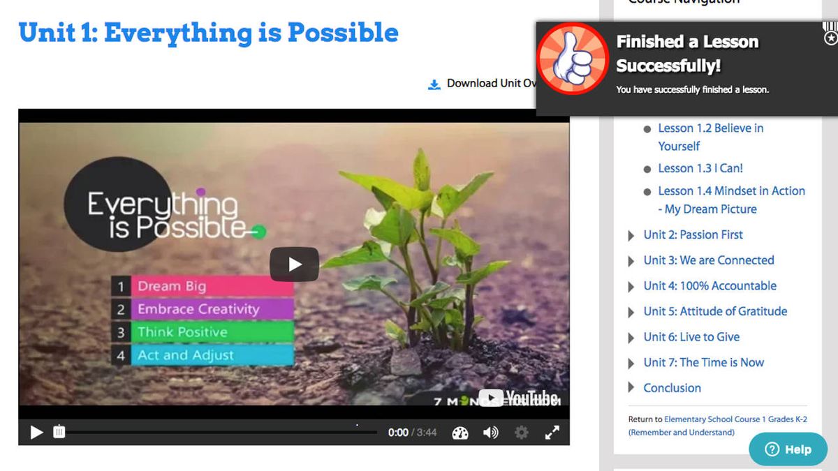 screenshot 7 mindsets &quot;Everything is Possible&quot;