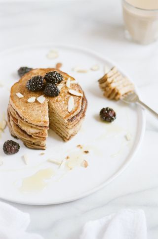 Swap regular pancakes for buckwheat pancakes for a healthy breakfast option