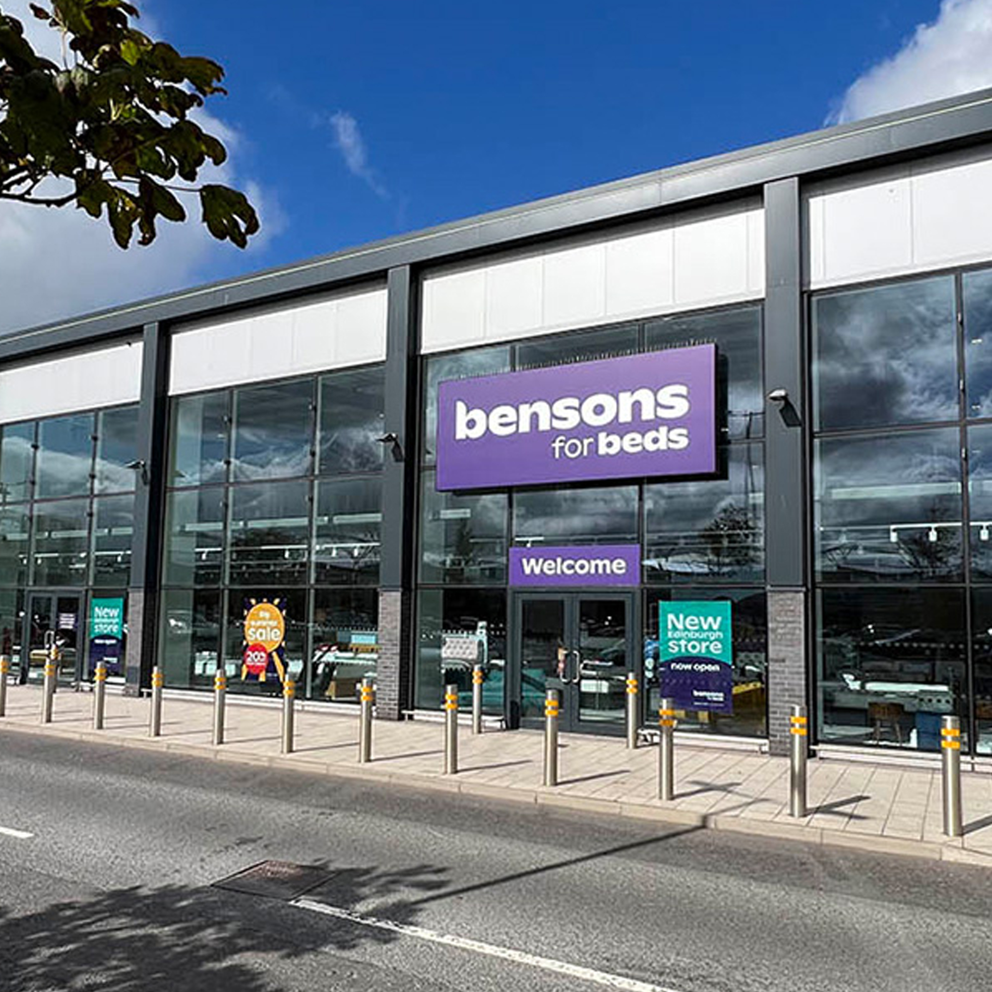Bensons for Beds store front