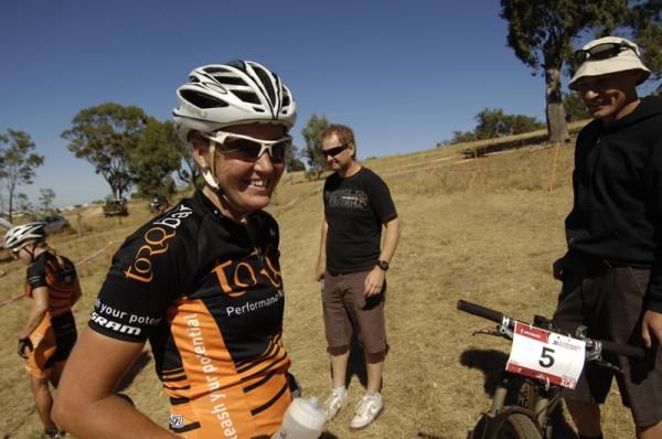 Jo Wall was pleased to win her first national XC race.