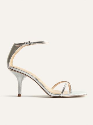 Gigi Strappy Mid Heel Sandal