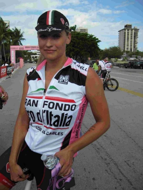 American rider currently racing in Europe, Liz Hatch