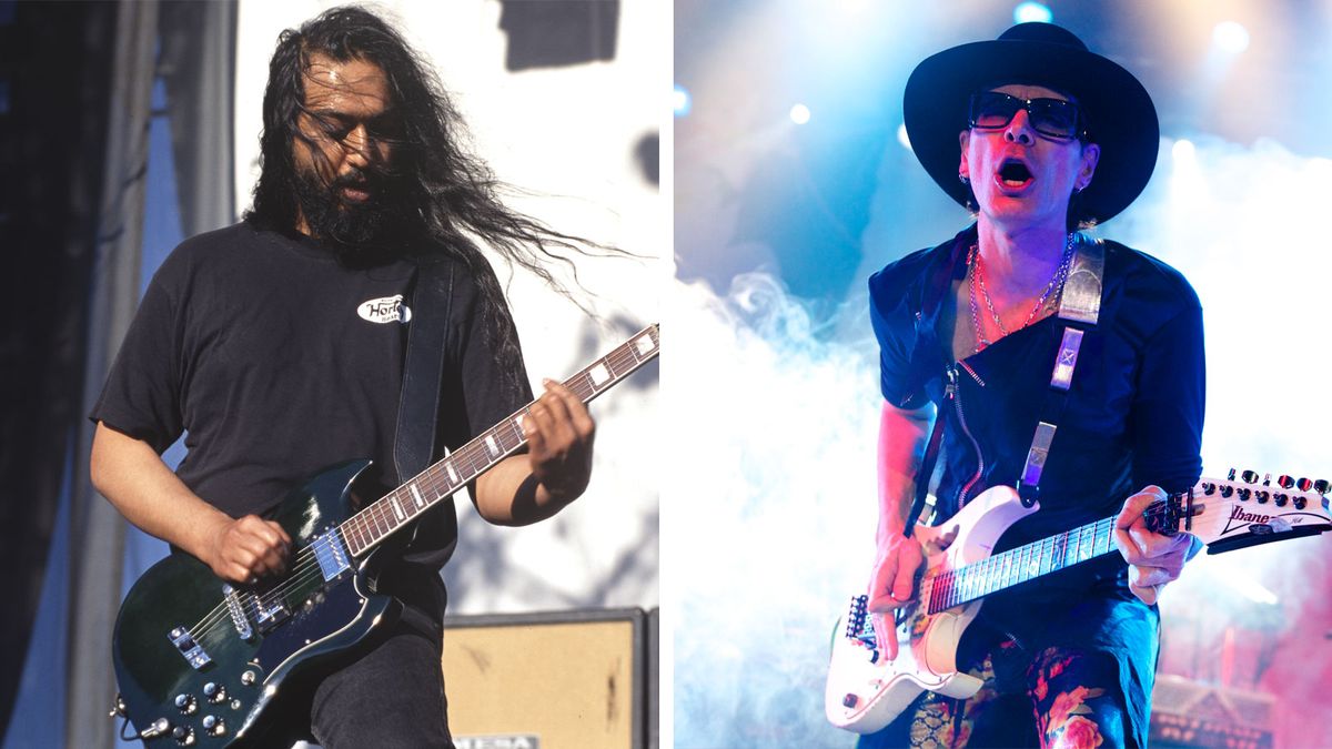 Kim Thayil and Steve Vai