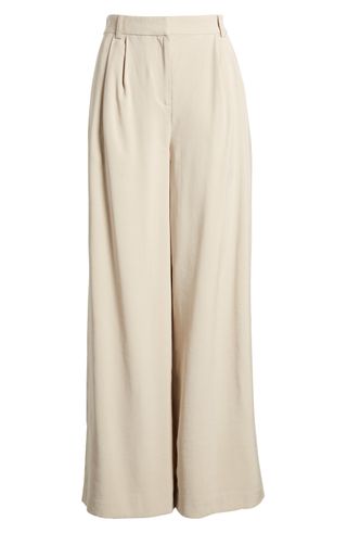 High Waist Wide Leg Trousers