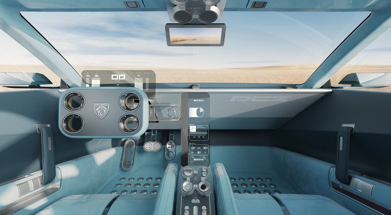 Peugeot RCZ Vision interior