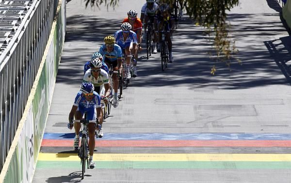 A temporary path and bridge installed especially for the world championships caused no major problems throughout the six races.