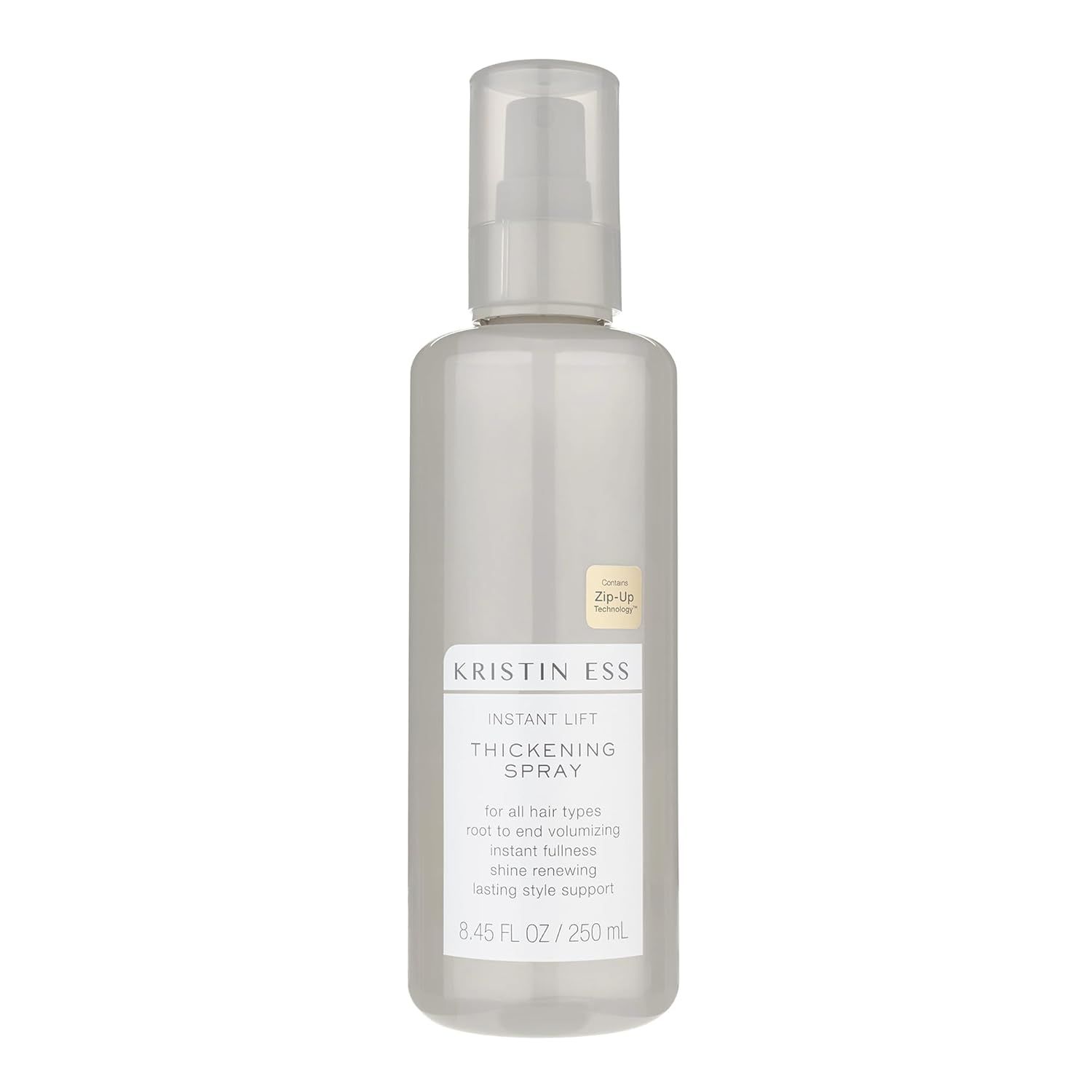 Kristin Ess Hair Instant Lift Thickening Spray for Volume + Fullness on Fine Hair, Shine Renewing, Style Support, Sulfate and Paraben Free, 8.45 Fl. Oz.
