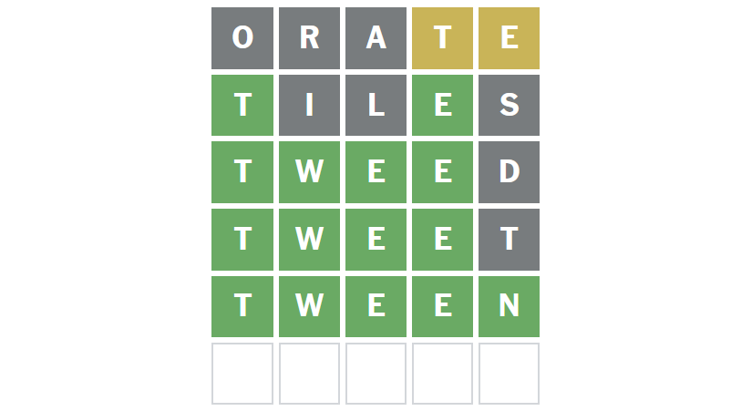 Wordle #1,896
