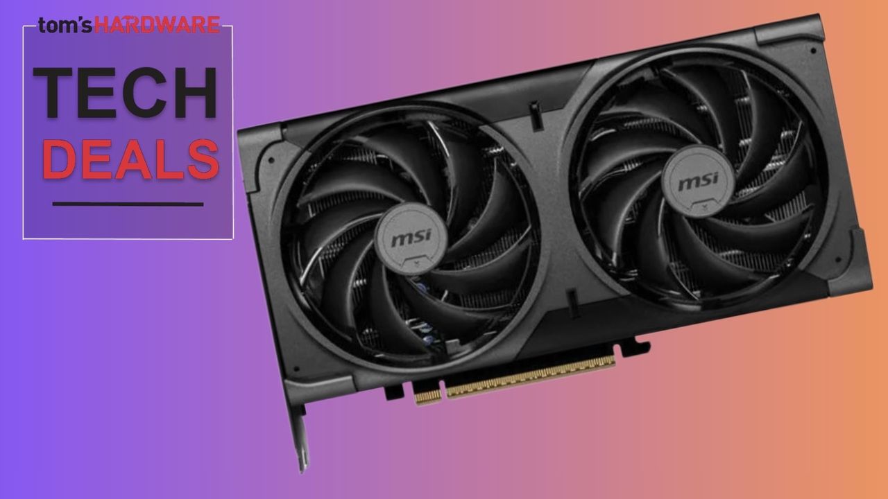 It's rare, but we found an RTX 5070 that's at actual MSRP — Just $479.99 for this MSI RTX 5070 in Newegg's early Black Friday sales