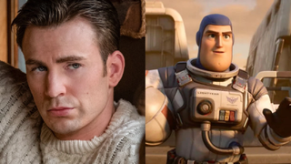 Chris Evans voices Buzz Lightyear.