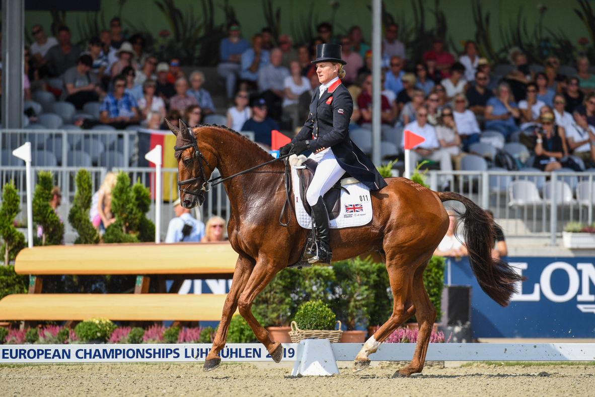 European Eventing Championships dressage Tina Cook