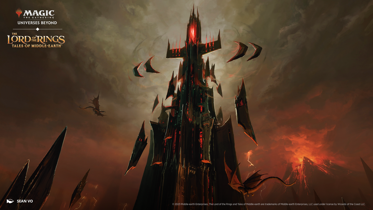 Magic: the Gathering, Lord of the Rings: Tales of Middle-earth - key arts from cards