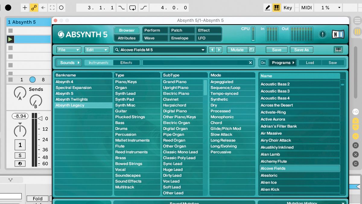 absynth 5 howto