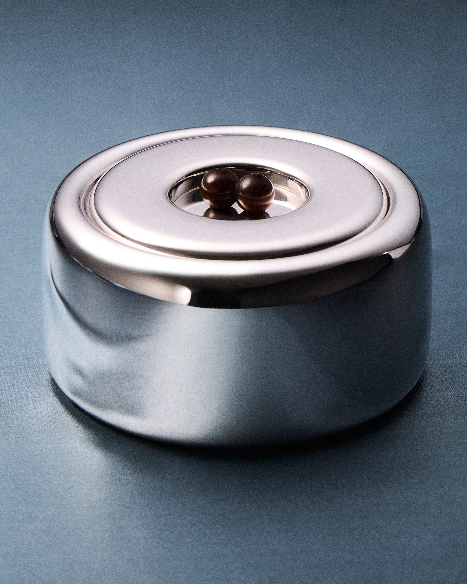 1988 Afra and Tobia Scarpa Sterling Silver Candy Box