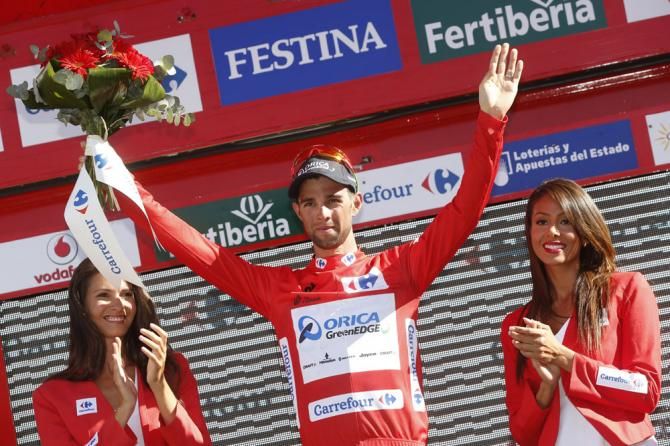Michael Matthews (Orica-GreenEdge) retained the leader's jersey