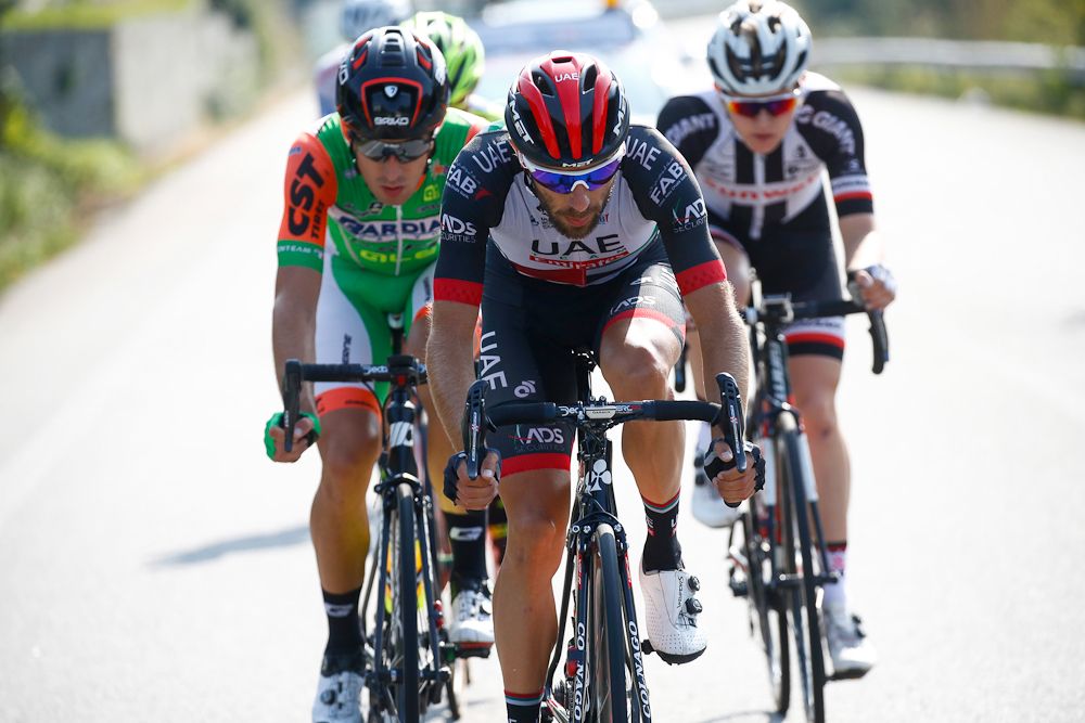The early breakaway at Tre Valli Varesine