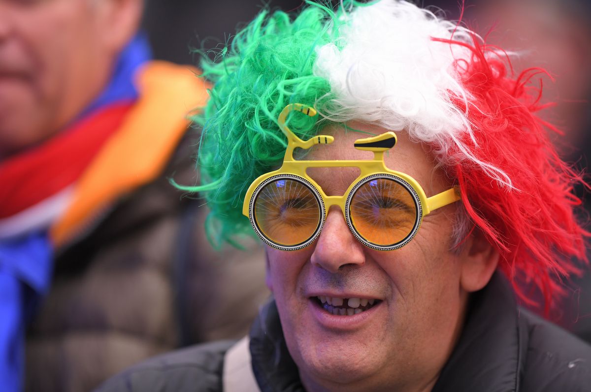 The tifosi were out in full force for the race