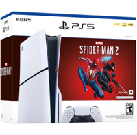 PlayStation 5 Slim Marvel's Spider-Man 2 Bundle: $499.99$449.99 at Best Buy