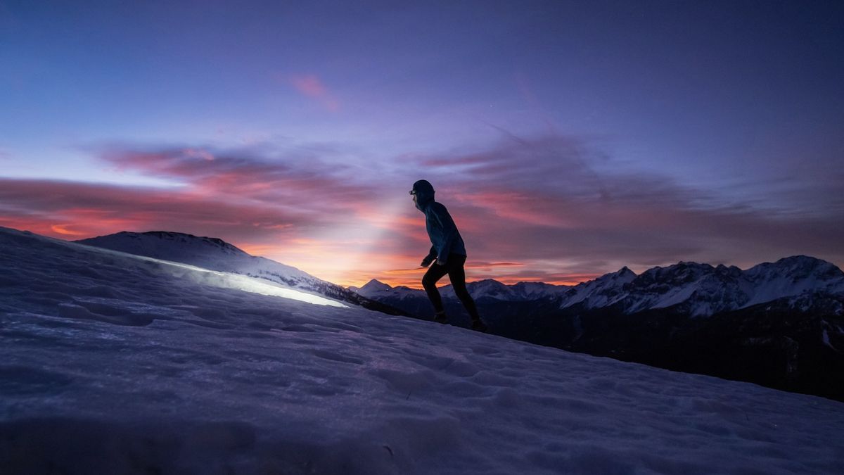 head torch running