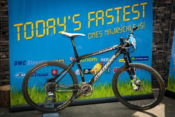 The bike without it's winning rider.
