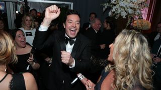 Host Jimmy Fallon on the dance floor