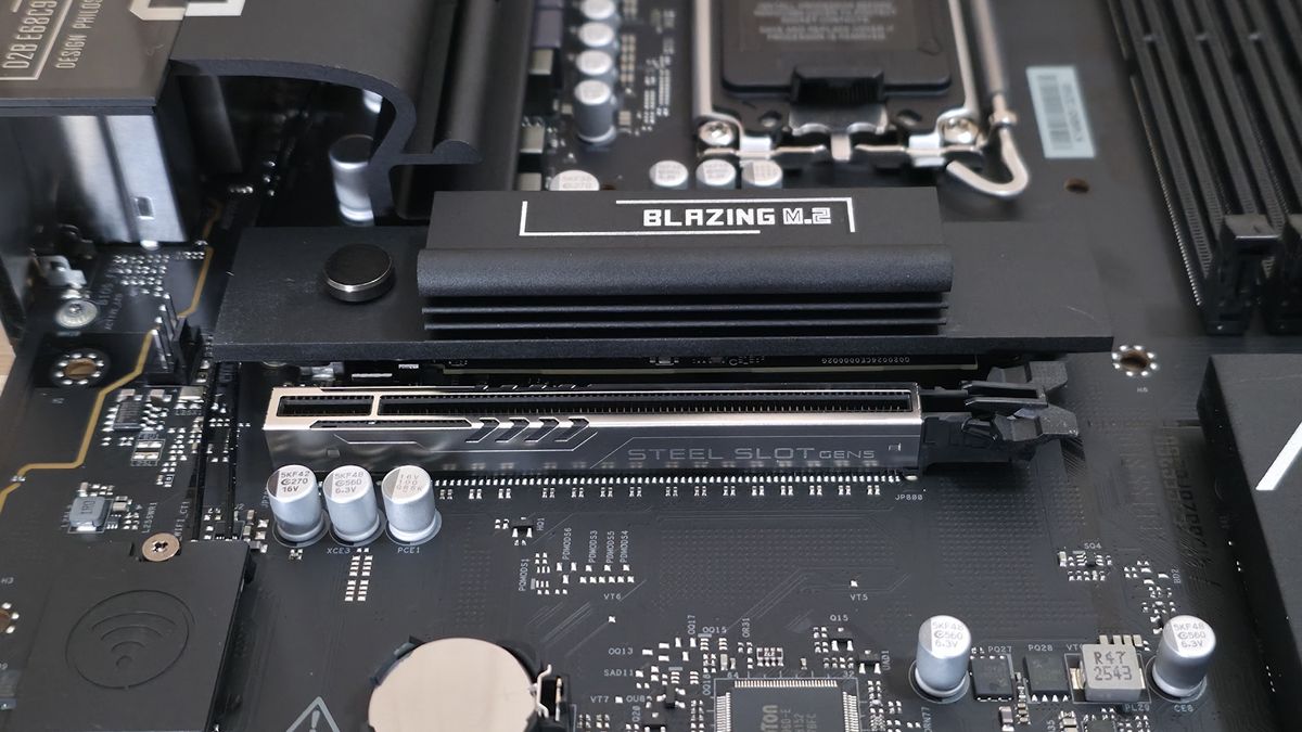 Testing motherboard m.2 heatsinks