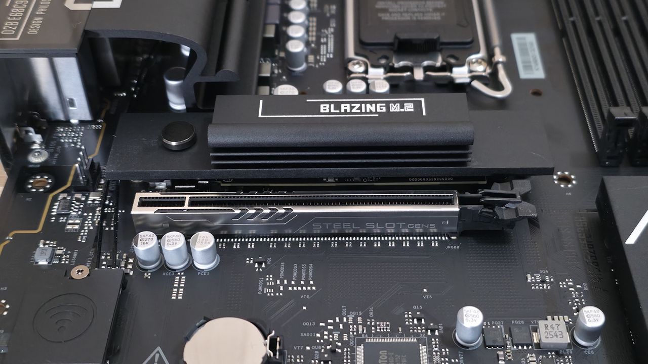 Testing motherboard m.2 heatsinks
