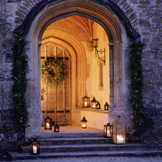 fabulous festive doorways | Ideal Home