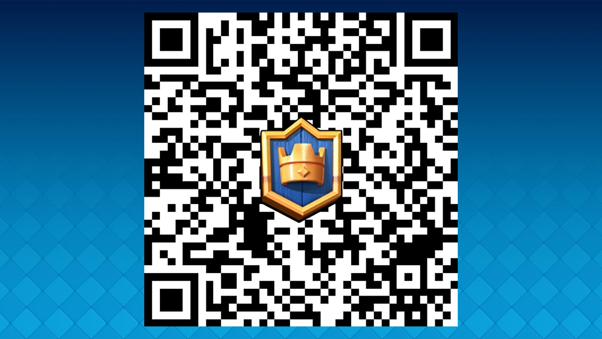 Clash Royale QR code for 250 Tomb Tokens