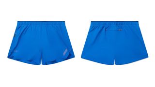 Soar women's Run Shorts in blue