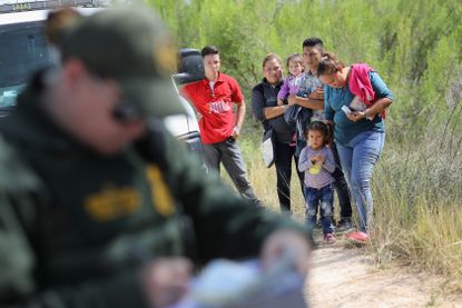 Asylum seekers at the border