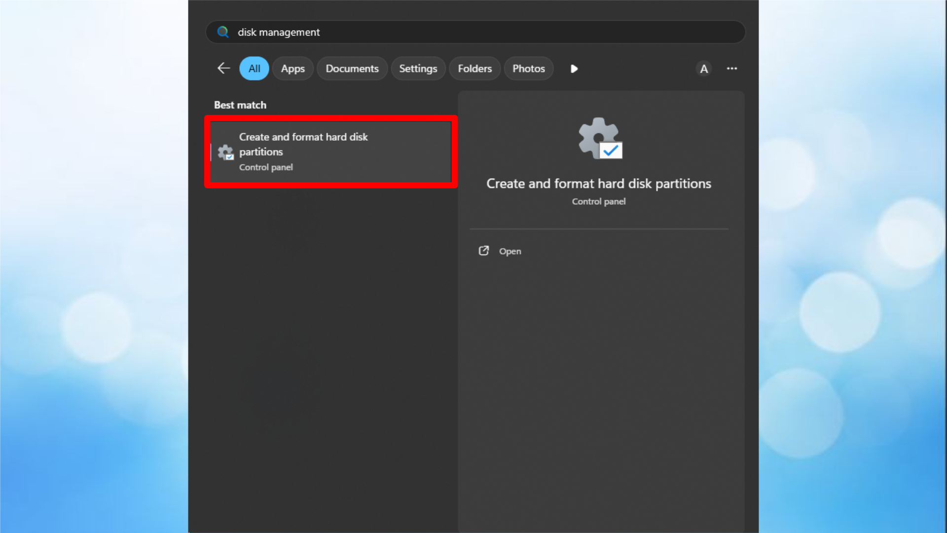 Shrinking Volume size in Disk Management