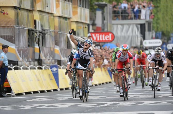 Marcel Kittel (Giant Shimano) wins the final stage
